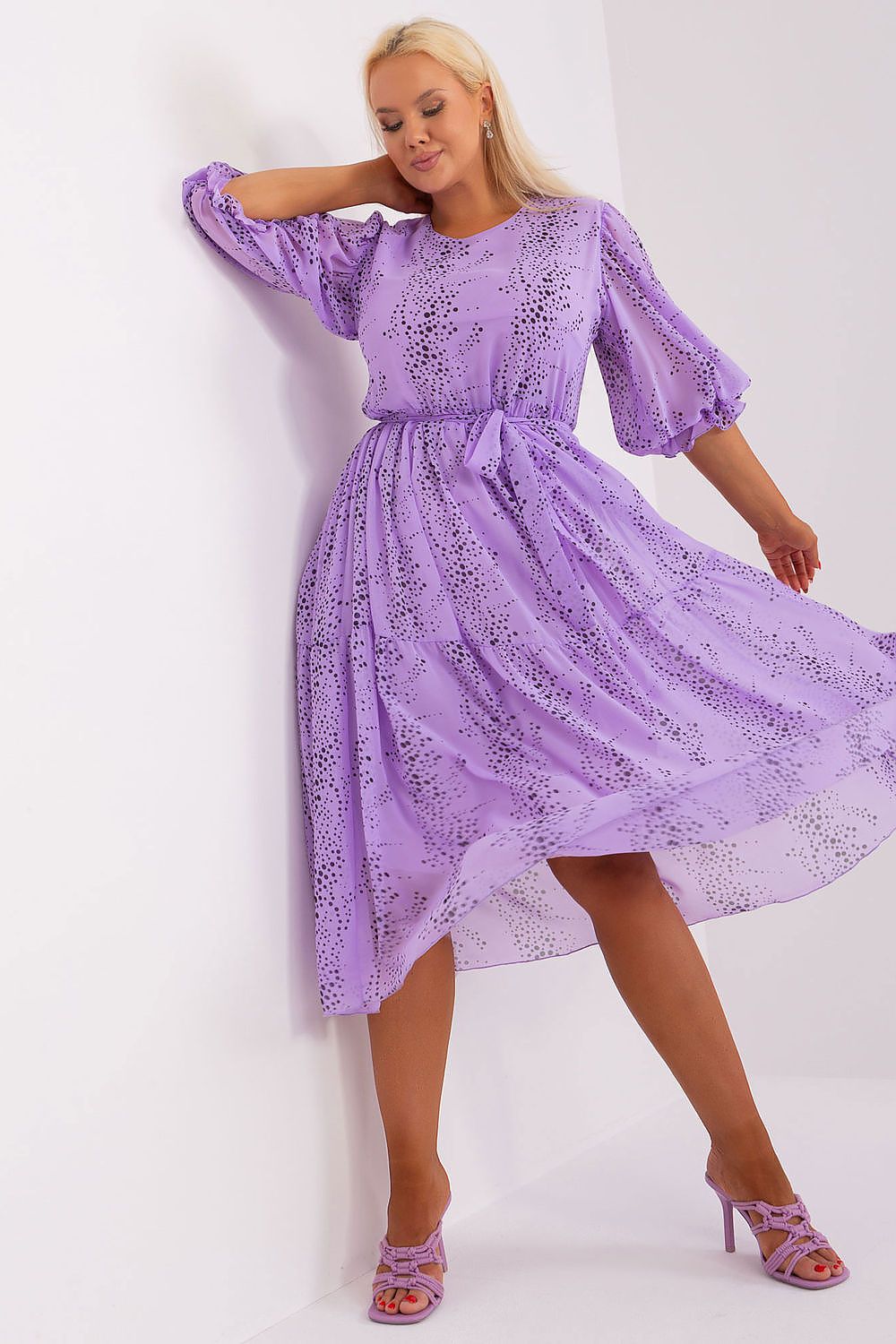 Plus size jurk model 182292 Lakerta