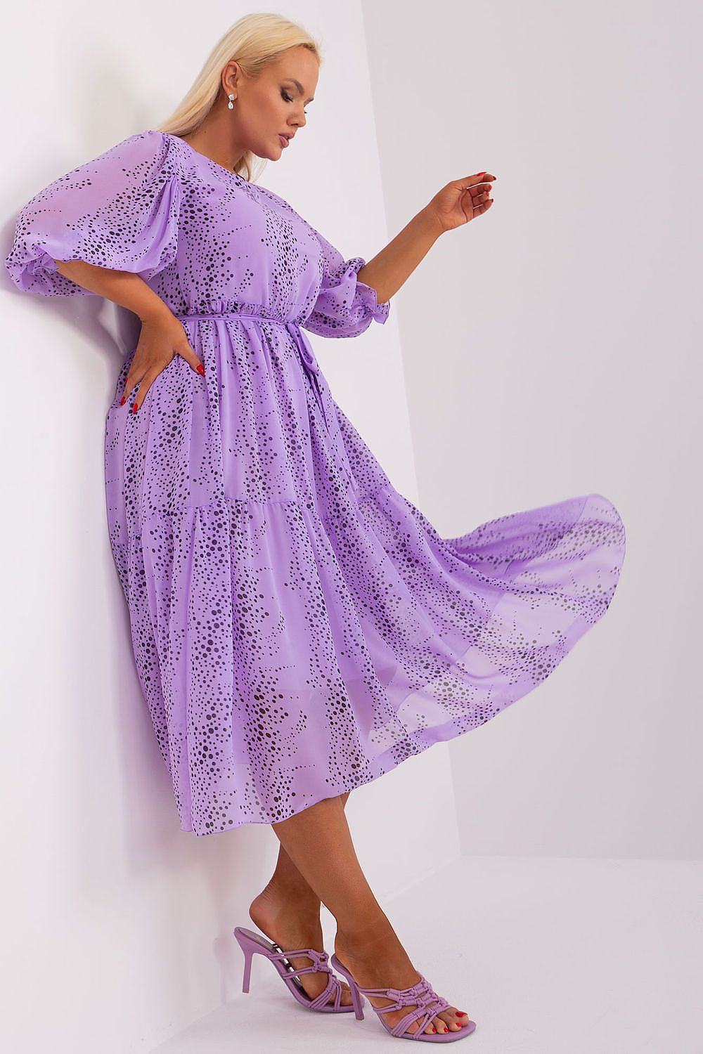 Plus size jurk model 182292 Lakerta