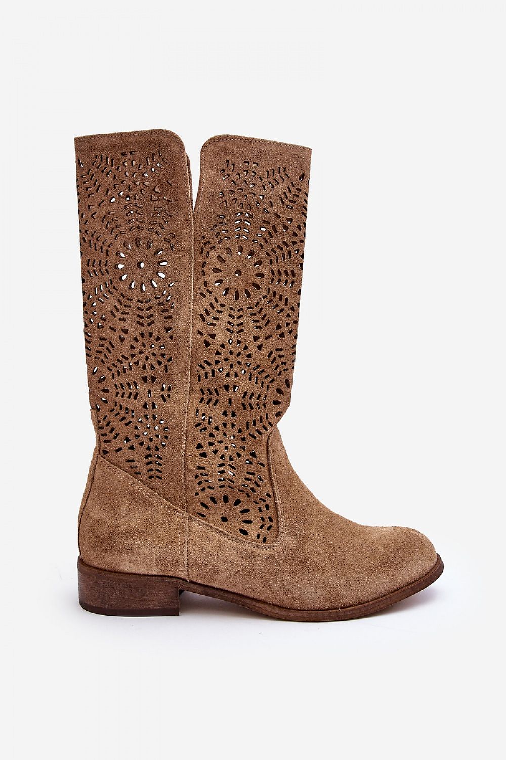 Opengewerkte laarzen model 184036 Step in style
