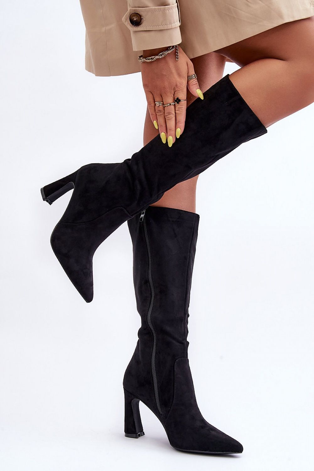 Laarzen met hoge hakken model 184041 Step in style
