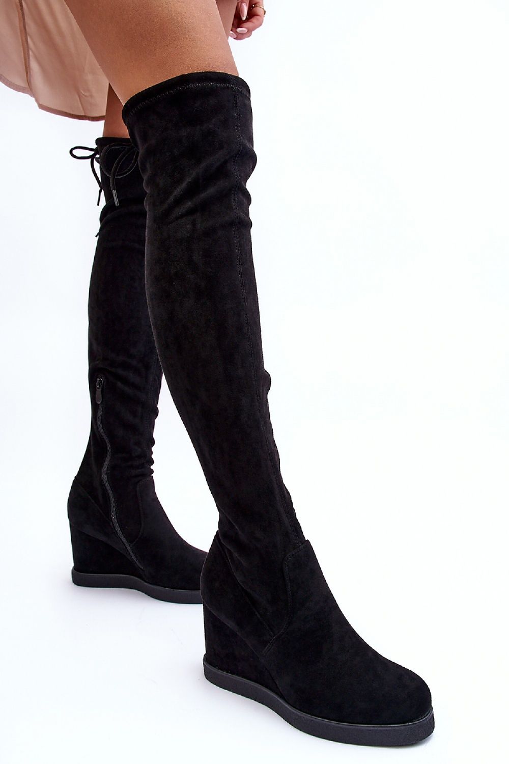 Laarzen met sleehak model 185578 Step in style
