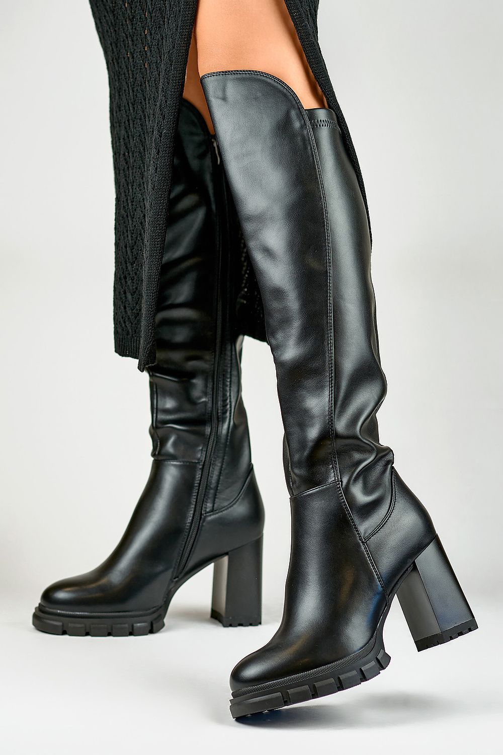 Laarzen met hoge hakken model 186439 PRIMO