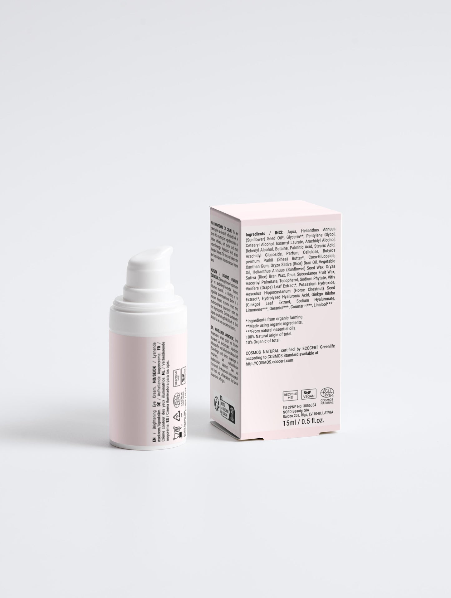 Brightening eye cream