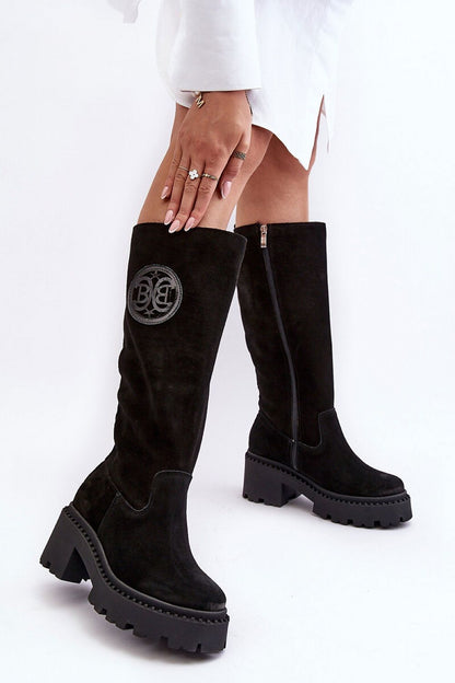  Laarzen met hoge hakken model 187333 Step in style 