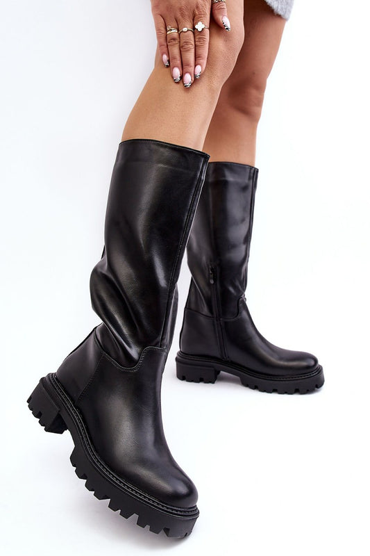  Laarzen met hoge hakken model 189030 Step in style 