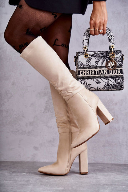 Laarzen met hoge hakken model 191046 Step in style 