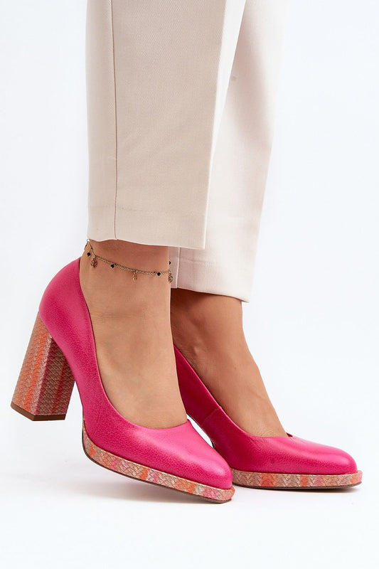  Pumps met dikke hak model 192296 Step in style 