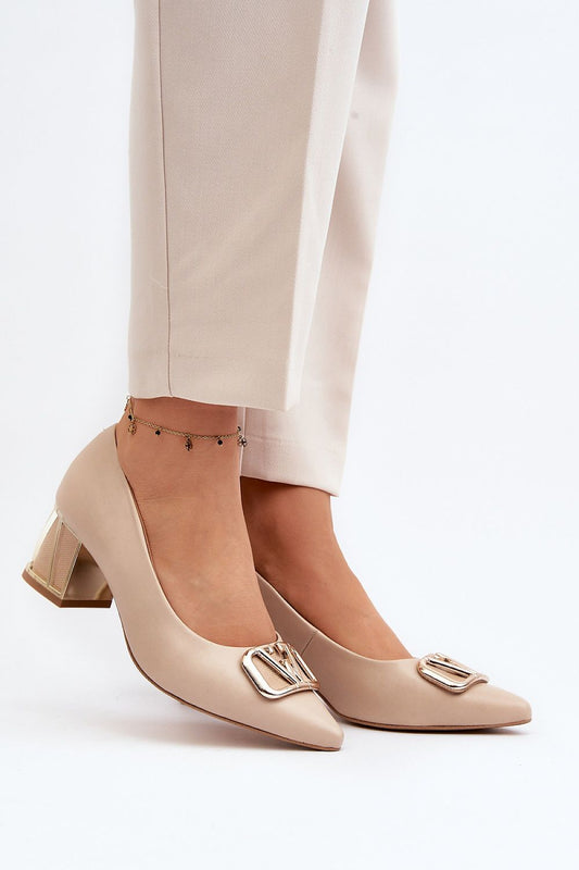  Pumps met dikke hak model 192299 Step in style 