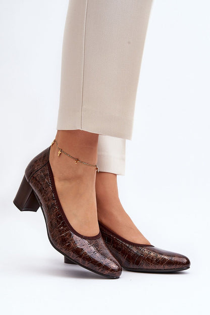  Pumps met dikke hak model 192918 Step in style 