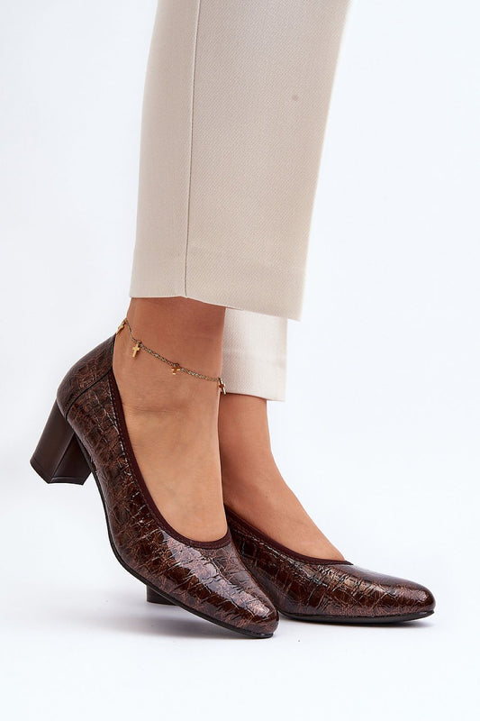  Pumps met dikke hak model 192918 Step in style 
