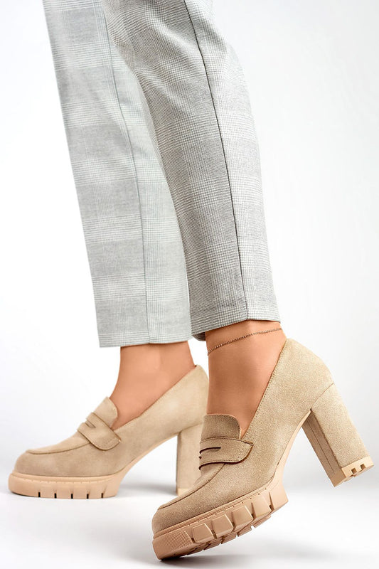  Pumps met dikke hak model 193737 PRIMO 