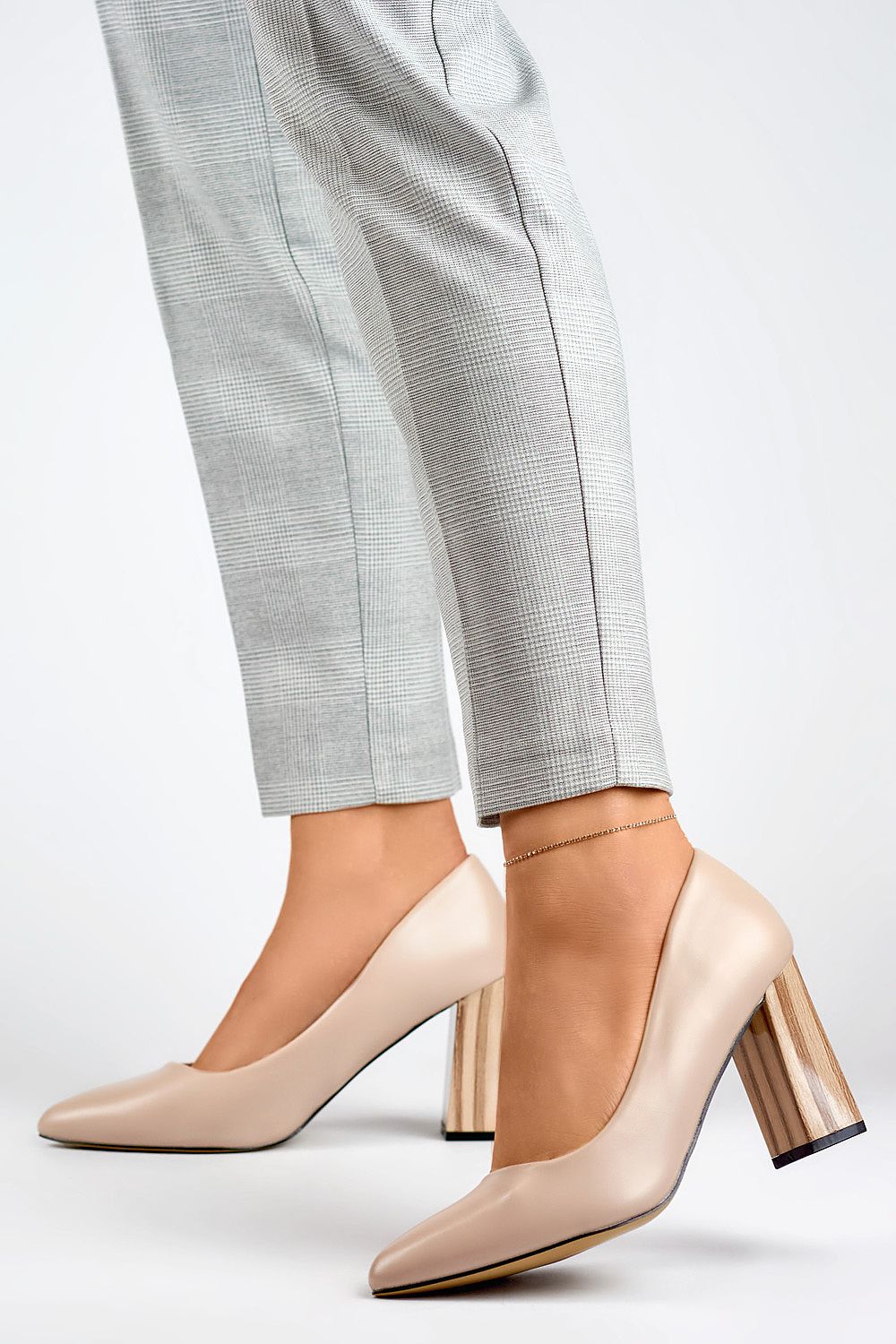  Pumps met dikke hak model 197990 PRIMO 