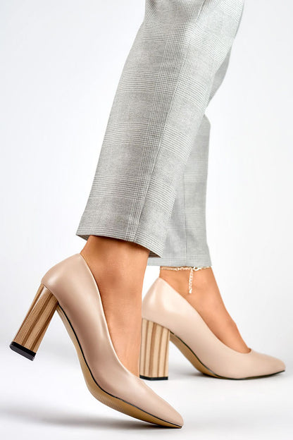  Pumps met dikke hak model 197990 PRIMO 