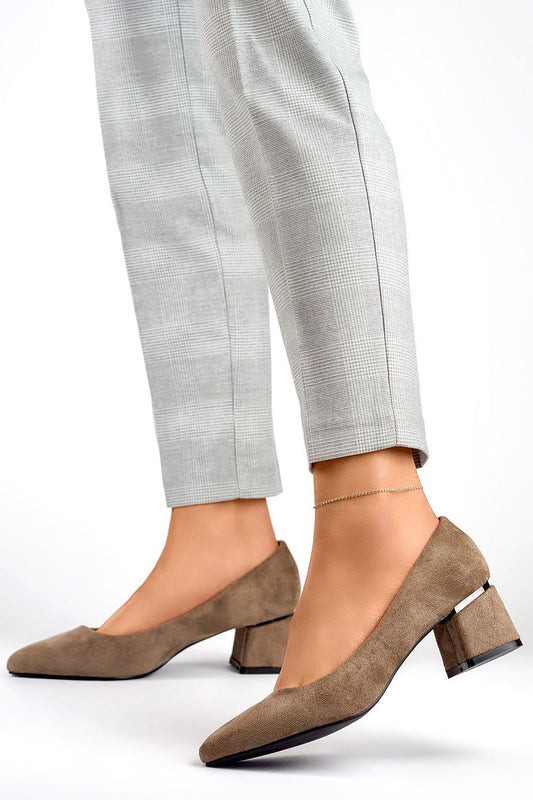  Pumps met dikke hak model 198839 PRIMO 