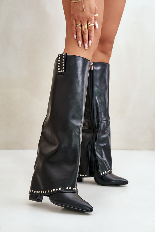  Laarzen met hoge hakken model 199861 Step in style 