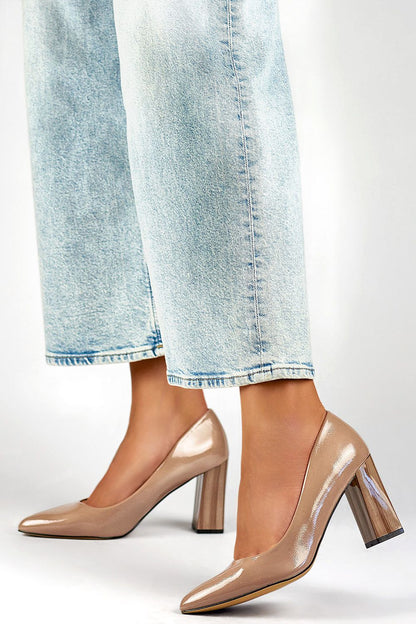  Pumps met dikke hak model 200292 PRIMO 