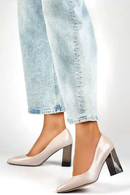  Pumps met dikke hak model 200293 PRIMO 