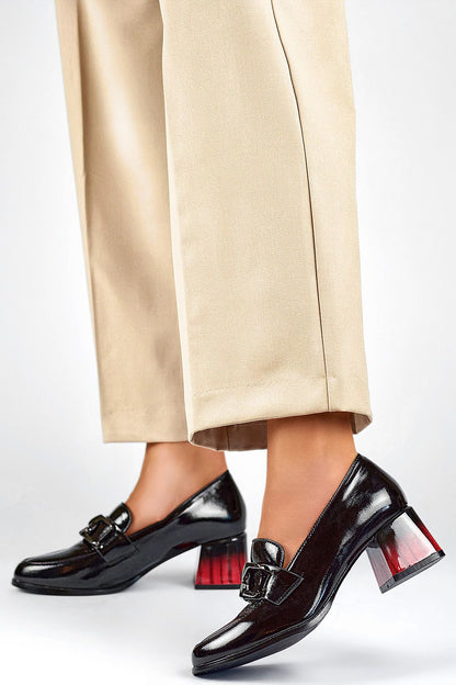  Pumps met dikke hak model 200296 PRIMO 