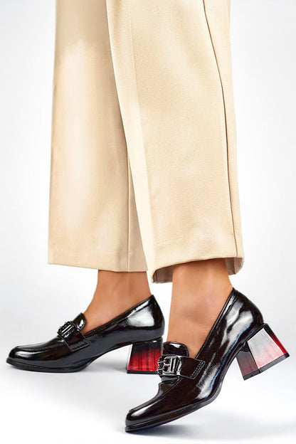  Pumps met dikke hak model 200446 PRIMO 