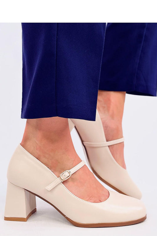  Pumps met dikke hak model 200653 Inello 