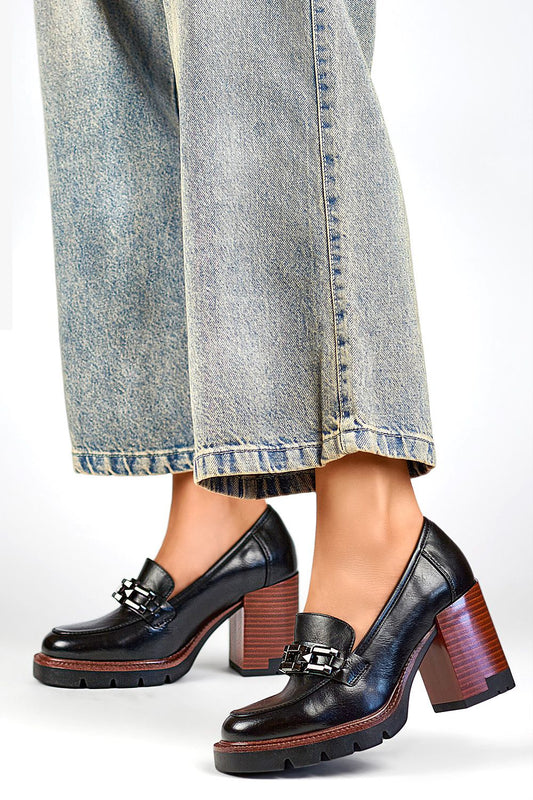  Pumps met dikke hak model 200872 PRIMO 