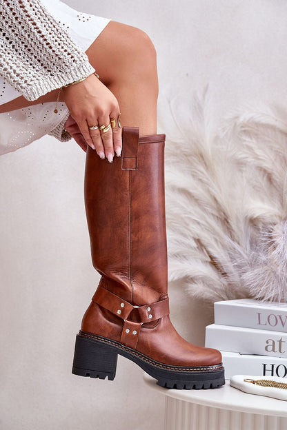  Laarzen met hoge hakken model 201306 Step in style 