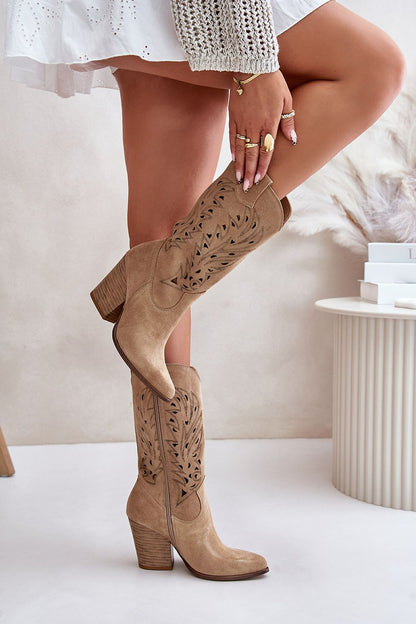  Laarzen met hoge hakken model 201318 Step in style 