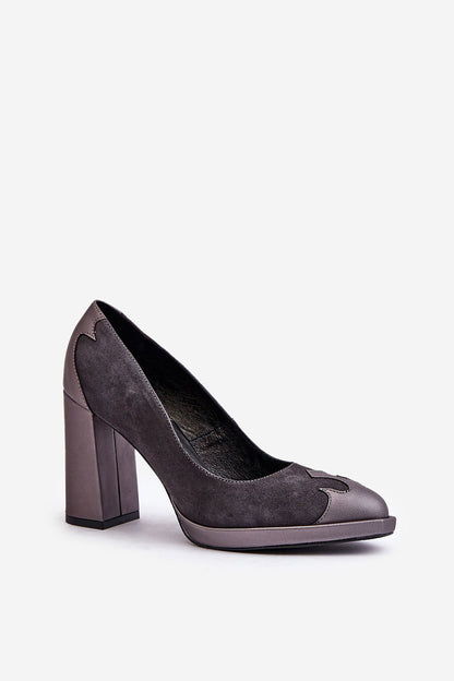  Pumps met dikke hak model 201727 Step in style 