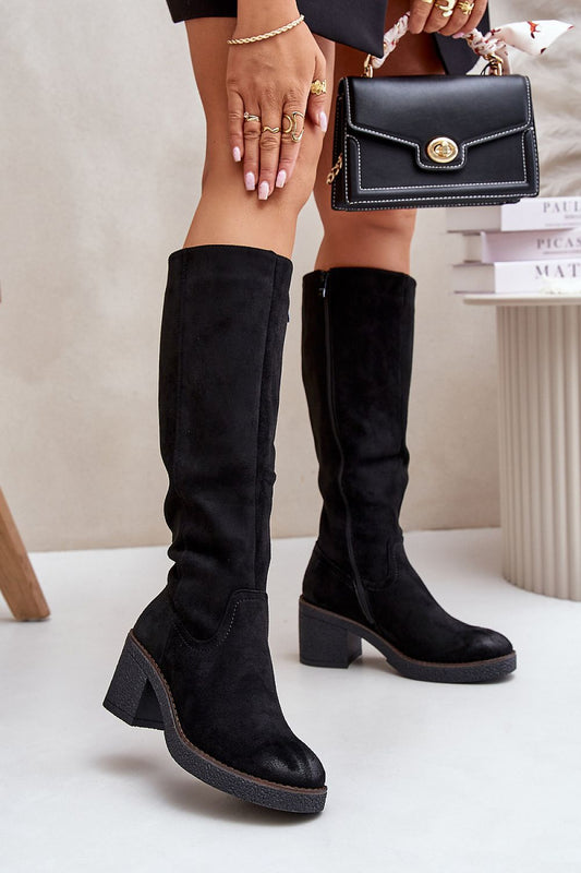  Laarzen met hoge hakken model 202103 Step in style 