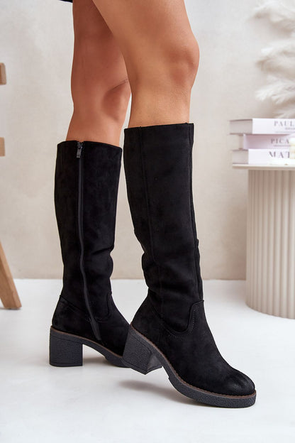  Laarzen met hoge hakken model 202103 Step in style 