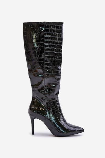  Laarzen met hoge hakken model 202608 Step in style 