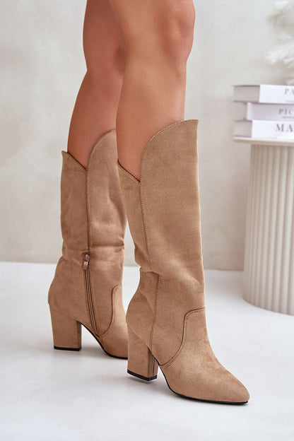  Laarzen met hoge hakken model 202737 Step in style 
