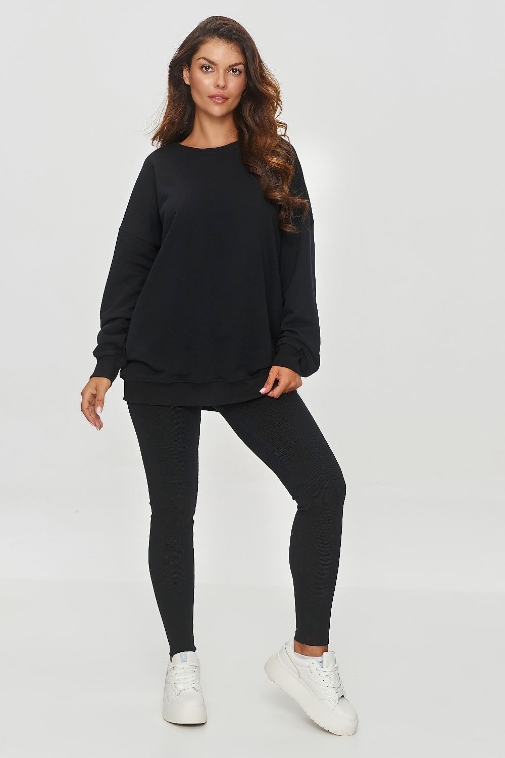  Lange leggings model 202957 Makadamia 