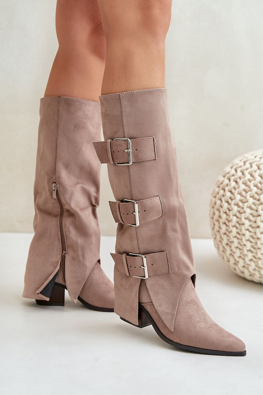  Laarzen met hoge hakken model 203505 Step in style 
