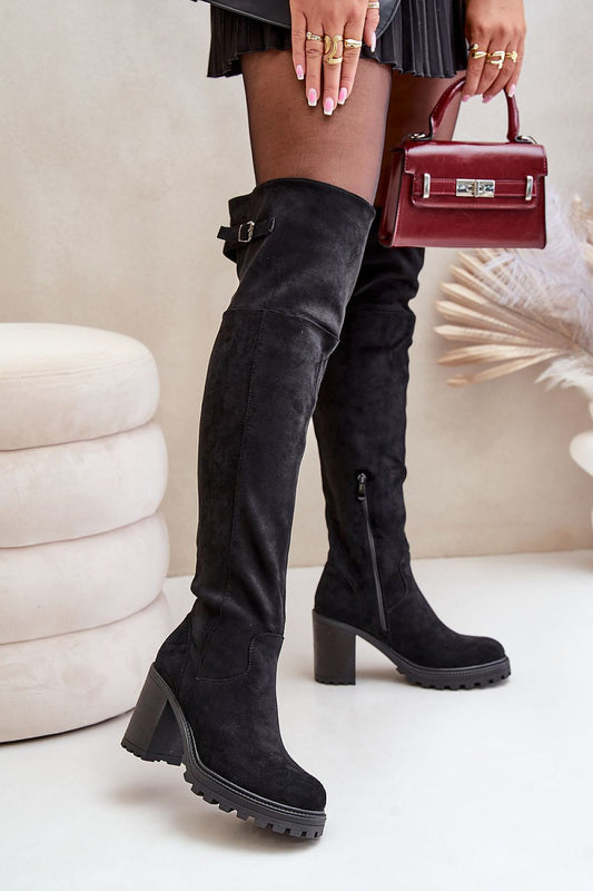  Laarzen met hoge hakken model 203508 Step in style 