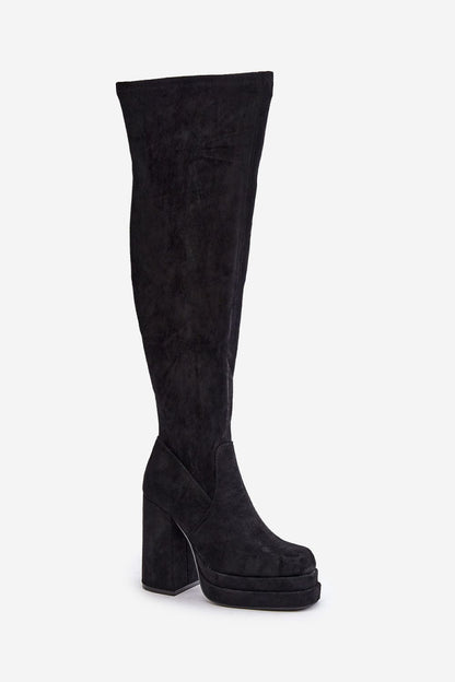 Laarzen met hoge hakken model 203517 Step in style 