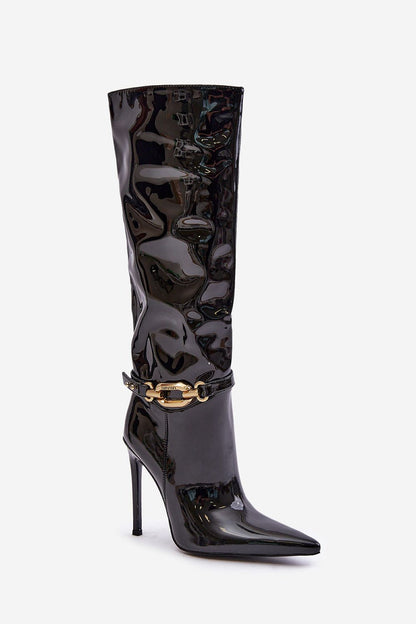  Laarzen met hoge hakken model 203521 Step in style 