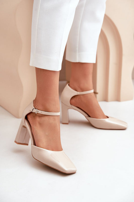  Pumps met dikke hak model 203595 Step in style 