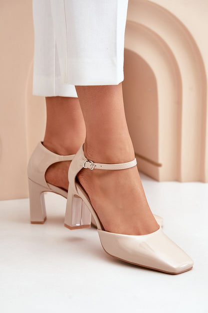  Pumps met dikke hak model 203595 Step in style 