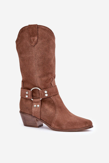  Laarzen met hoge hakken model 203903 Step in style 