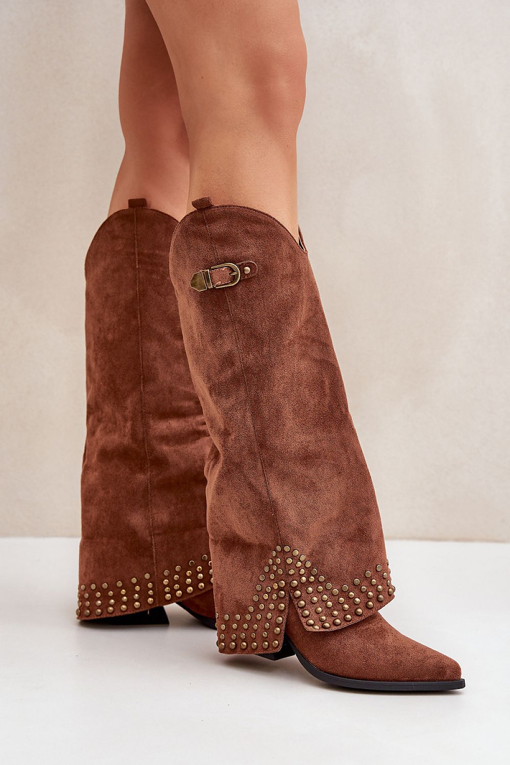  Laarzen met hoge hakken model 204659 Step in style 