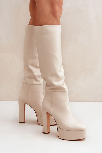  Laarzen met hoge hakken model 204661 Step in style 