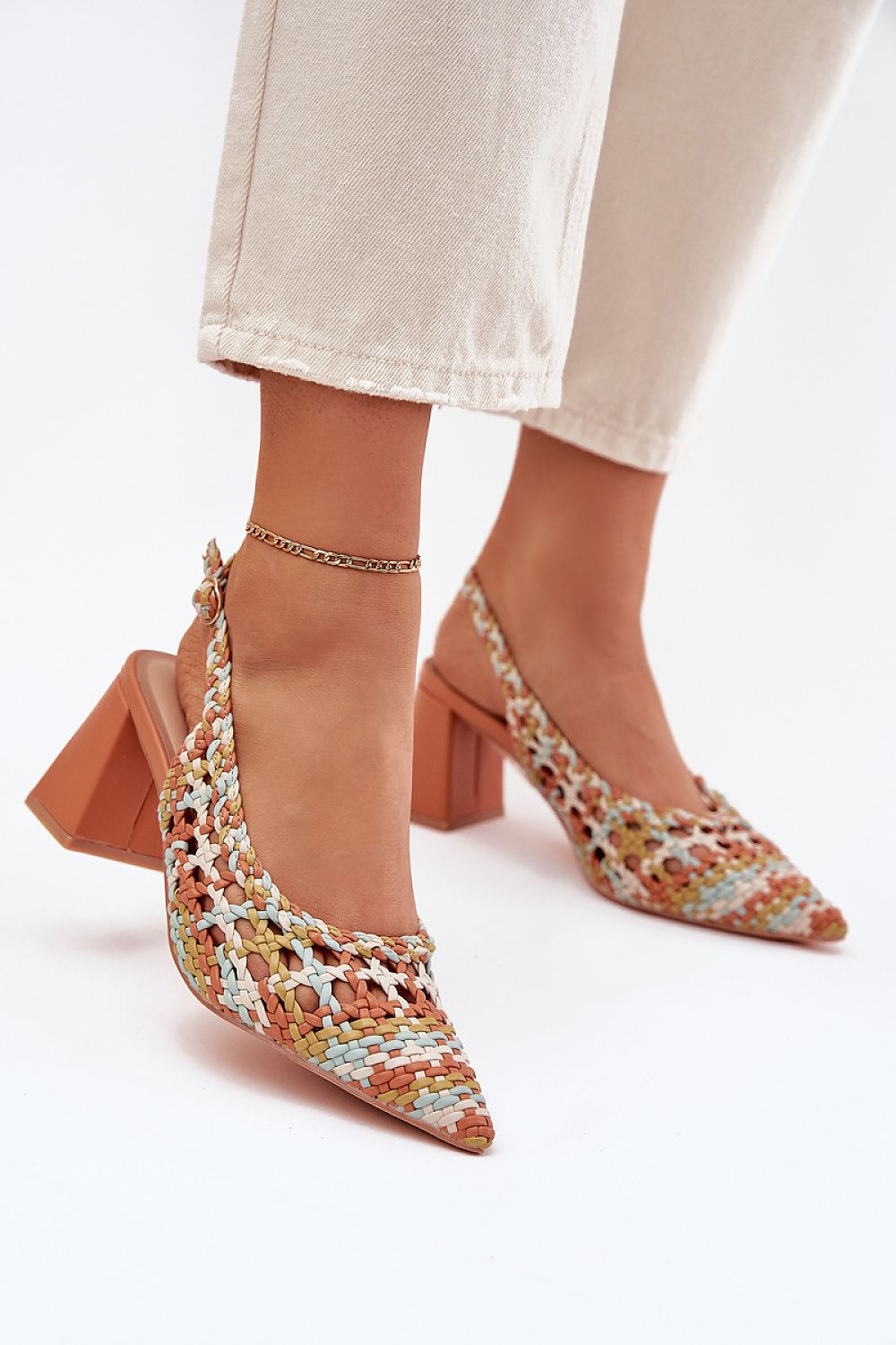  sandalen op hak model 214086 Step in style 