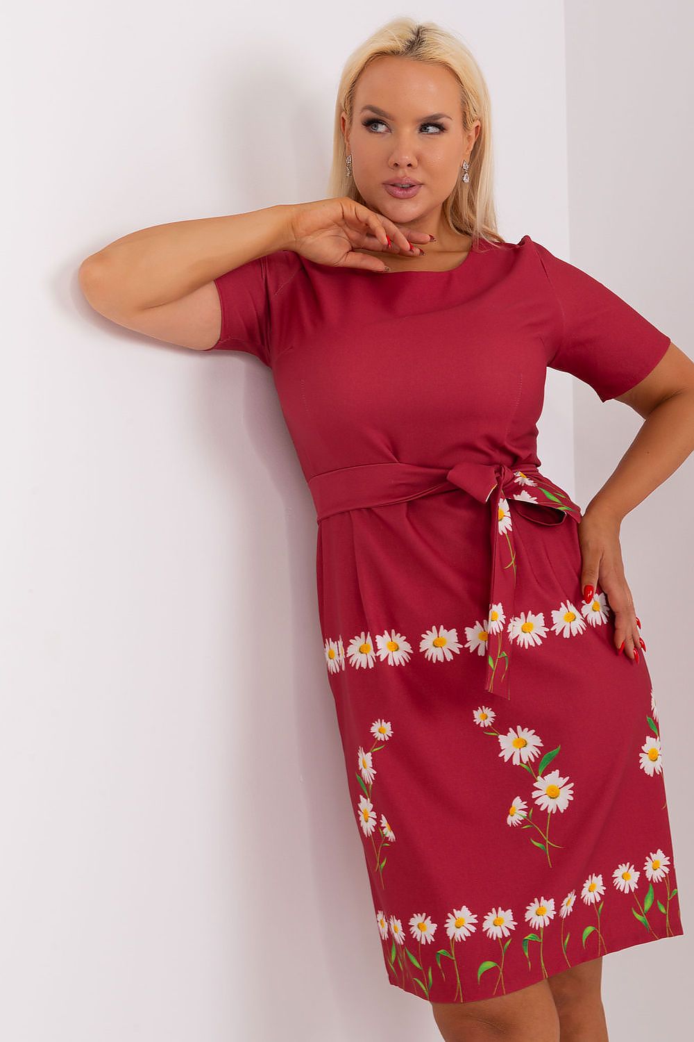  Plus size jurk model 182281 Lakerta 