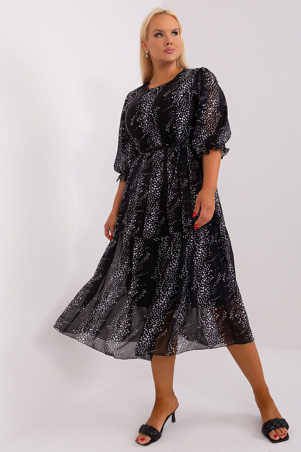  Plus size jurk model 182293 Lakerta 