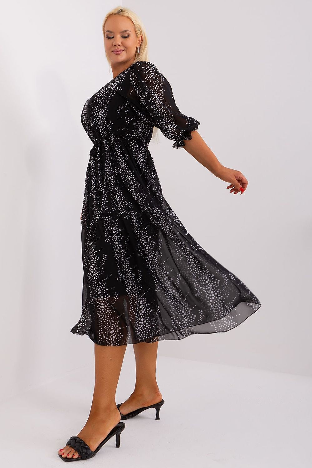  Plus size jurk model 182293 Lakerta 