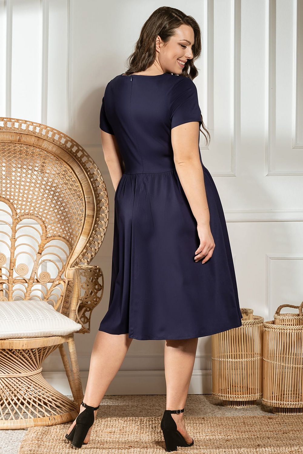  Plus size jurk model 183285 Karko 